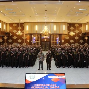 Deputi Hukum dan Kerja Sama BNN RI Berikan Kuliah Umum P4GN Bagi Calon Jaksa