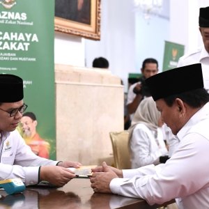 BNN HADIRI PENYERAHAN ZAKAT PRESIDEN RI KEPADA BAZNAS — foto 3