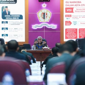 Kepala BNN RI Narsum Di Lemhanas RI