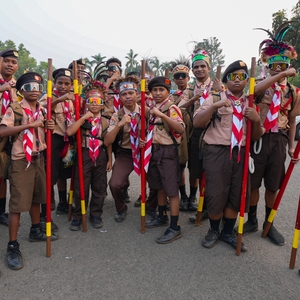 SEMARAKKAN HARI PRAMUKA KE-65, BNN HADIRI PEMBUKAAN JAMNAS XII — foto 2