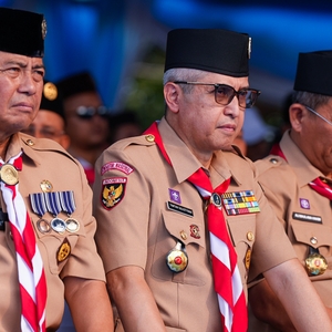 SEMARAKKAN HARI PRAMUKA KE-65, BNN HADIRI PEMBUKAAN JAMNAS XII — foto 5