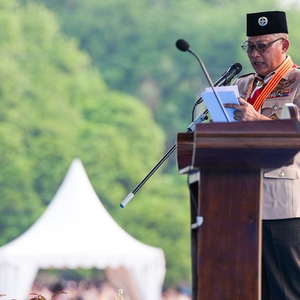 SEMARAKKAN HARI PRAMUKA KE-65, BNN HADIRI PEMBUKAAN JAMNAS XII — foto 6