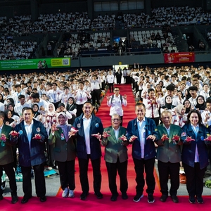 BNN AJAK 4.800 MAHASISWA BARU UPNVJ BELA NEGARA DARI KEJAHATAN NARKOTIKA — foto 7
